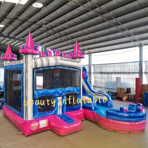Thương mại Jumper Inflatable trượt nước Combo dành cho người lớn Inflatable Bouncer bouncy lâu đài Bounce House Combo cho kinh doanh cho thuê