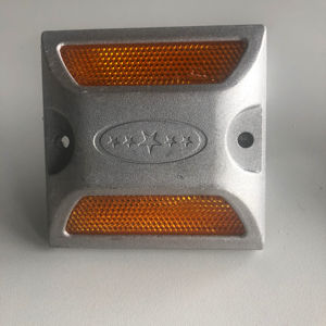 Алюминиевый светодиодный солнечный кошачий глаз, мигающий дорожный фонарь, светоотражающий дорожный шип - Product Image 2