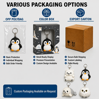 Llavero de PVC 2D Ecológico OEM, Adorable Oso Blanco con Logotipo Personalizado para Niñas y Mujeres, Regalo para Bolsos de Viaje