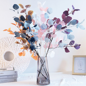 ดอกยูคาลิปตัสประดิษฐ์ ขนาด 100 ซม. 200 ซม. ความเหมือนจริงสูง สำหรับตกแต่งบ้านและงานแต่งงาน - Product Image 1