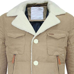 Chaqueta de invierno personalizada con cremallera, de manga larga, tipo plumón, para hombre, ropa de abrigo cálida, precio al por mayor, gran venta. - Product Image 3