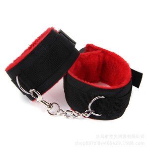 กุญแจมือผ้ากำมะหยี่แบบอีโรติก, ของเล่นคู่รักแบบทางเลือก, อุปกรณ์พันธนาการ, ของเล่นเซ็กส์สำหรับการเล่นบทบาทสมมติ, ผลิตภัณฑ์ SM สำหรับการเล่นบทบาทสมมติชายหญิง - Product Image 5