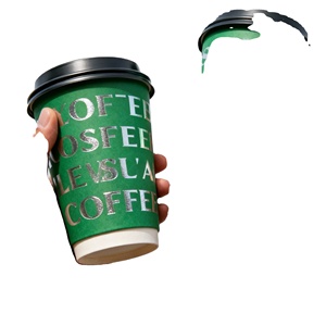 Chuangmei Custom logo Merry Christmas <b>Disposable</b> 12oz 16oz Paper <b>Cup</b> Insulated Ho Tcoffee Drink <b>Cup</b> for Winter Party Supplies - Product Image 3