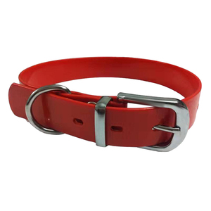<span class=keywords><strong>Collar</strong></span> de entrenamiento para perros antimoho y sin olores compatible con ODM y OEM, correas recubiertas de TPU impermeables con hebilla de Metal, collares para mascotas a granel - Product Image 2