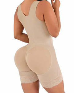 Gaines courtes colombiennes avec logo personnalisé pour femmes culottes de contrôle amincissantes respirantes broches <span class=keywords><strong>gaine</strong></span> de ventre pour un usage quotidien - Product Image 2