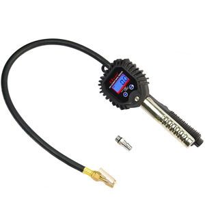 U-NAI UN-9709 เครื่องวัดความดันลมยางแบบดิจิตอล ท่อลมแรงดันสูงแบบหนา ป้องกันการระเบิด ทองแดงบริสุทธิ์ หัวต่อแบบเร็ว - Product Image 1
