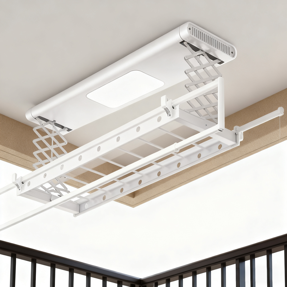 Bulk Smart Electric Clothes Drying Racks for Balcony Wholesale Laundry ...