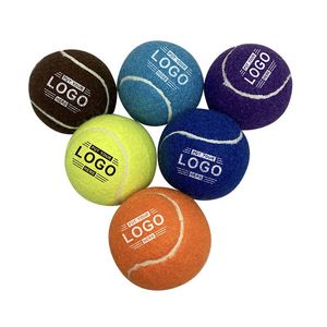 Pelota de Tenis de Alta Calidad Personalizada, Pelota de Tenis de Fieltro de Lana de Alto Rebote, Pelota de Tenis Duradera, Pelota de Pádel Personalizada - Product Image 1