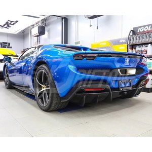 <b>Side</b> Skirt For Ferrari 296 2021-2025 OEM Style Dry Carbon Fiber High Quality Part, Factory Supplier - Product Image 3