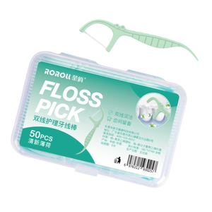 Hilo Dental Portátil Joycare para Cuidado Bucal, 65.6 Yardas, Hilo Dental Encerado de PE con Sabor a Menta para el Cuidado Diario de los Dientes en Casa - Product Image 2