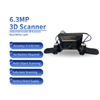Scanner 3D de haute qualité 3-29, équipement de numérisation 3D à 360 degrés pour l'inspection d'objets et de pièces