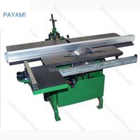 Machine à planer le bois légère et polyvalente pour petites scies de table et le traitement du bois