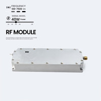 Module anti-drone 40W à bande étroite GaN LoRa hybride 1,2 GHz, analyseur de transmission RF anti-UAV, sécurité des installations gouvernementales RF