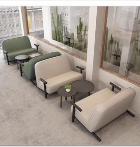 Combinaison de chaises de table commerciales modernes pour les cafés Magasins de thé au lait Zones de loisirs Pâtisserie Boutiques de desserts en <span class=keywords><strong>bois</strong></span> - Product Image 6