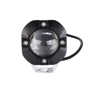 Hot Selling 3 Inch Led Driving Light Pods Off-Road Laser Lamp Knipperende Vierkante Led Werklamp Voor Auto Truck Jeep