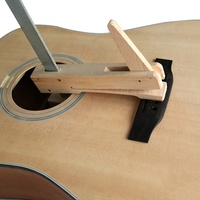Hand-Made Hard Maple Wood Iron Deep Throat Clamp Guitar Hard Maple Solid Wood F Woodworking Fixture
