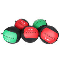 Balones Medicinales de Cuero Suave con Peso TOPTONS para Entrenamiento de Fuerza, Balones de Pared para Gimnasio, Ejercicio Físico