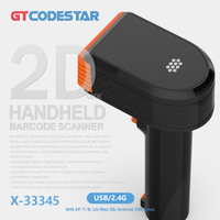 GTCODESTAR Marqueur à balayage haute vitesse X-33345 pour téléphone portable Qr code Payment Wireless Image Barcode Scanner