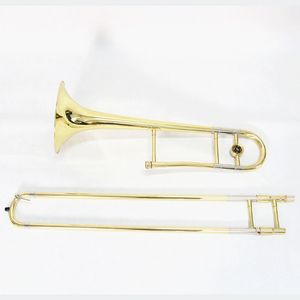 ทรอมโบนทองเหลือง บีแฟลต เคลือบทอง พร้อมกล่อง  ขายส่งเครื่องดนตรีทรอมโบน - Product Image 2
