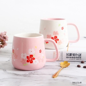Sakura tè al latte tazza di porcellana della tazza logo personalizzato in ceramica fatti a mano tazze di <span class=keywords><strong>caffè</strong></span> - Product Image 3