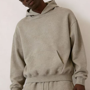 Felpa con Cappuccio da Uomo 350gsm 450gsm 480gsm 500gsm Personalizzabile Ecologica Riciclata in Spugna Francese 100% Cotone GOD - Product Image 2