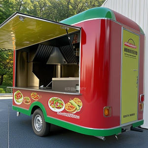 Camión de Comida Rápida Móvil 2025 con Cocina Exterior y Equipamiento de Cocina en Venta, Carrito Comercial de Helados - Product Image 6