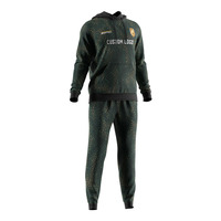 Top qualité hommes musculation équipe sweats à capuche Net costume Sublimation Rugby uniforme hommes survêtement pantalons de survêtement et ensemble de sweat à capuche
