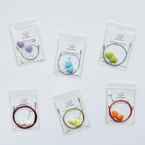 Lotus Yarns 360 °   Cable Giratorio con Tapas para Puntas Intercambiables, Accesorios para Herramientas <span class=keywords><strong>de</strong></span> Tejer <span class=keywords><strong>a</strong></span> Mano y <span class=keywords><strong>Crochet</strong></span> - Product Image 6