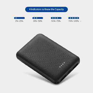 Cargador Portátil Mini <span class=keywords><strong>de</strong></span> 5000 mAh, Carga Rápida <span class=keywords><strong>de</strong></span> 10 W, Banco <span class=keywords><strong>de</strong></span> Energía <span class=keywords><strong>de</strong></span> Viaje, Compatible con <span class=keywords><strong>iPhone</strong></span> y Teléfonos Inteligentes Android - Product Image 2