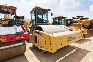 Compactador de <span class=keywords><strong>rodillo</strong></span> de carretera vibratorio usado oficial XCMG XS335IV <span class=keywords><strong>Rodillo</strong></span> de hormigón de un solo tambor de 33 toneladas con precio barato - Product Image 2