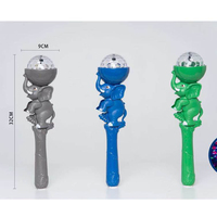 Bâton lumineux LED RGB en forme de dinosaure de dessin animé pour enfants, marque Starry, avec piles, vente en gros
