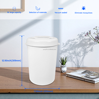 Conteneur de stockage alimentaire intelligent haut de gamme, électrique et automatique, avec fermeture hermétique à une touche, rechargeable, en ABS, anti-odeurs, OEM