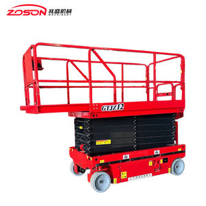 Mesin pengangkat konstruksi gunting seluler, komponen Motor inti platform hidrolik elektrik 300kg & 500kg 6m 8m 10m 14m 18m - Product Image 6