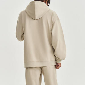 Nouveau sweat à capuche en molleton épais 450G, tendance automne, sweat à capuche pour homme, taille plus, sweat à capuche uni ample - Product Image 2