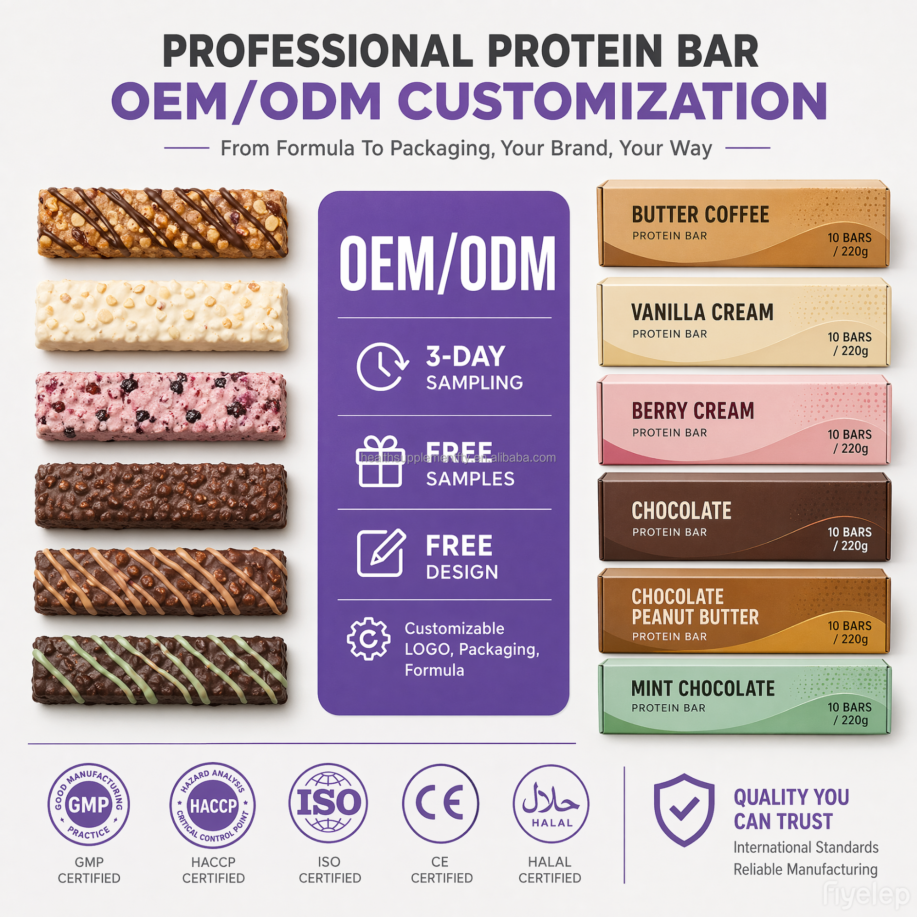 Échantillons gratuits (50g)