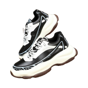 Zapatillas Deportivas Casuales para Hombre, Diseño 2026, Marca de Alta Gama, Suela Gruesa, Aumentan la Estatura, Parte Superior de Piel, Suela de Goma - Product Image 2