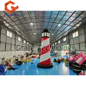 Modelos de <span class=keywords><strong>faro</strong></span> inflable gigante, gran publicidad, <span class=keywords><strong>Faro</strong></span> de explosión, escultura de baliza para decoraciones - Product Image 4