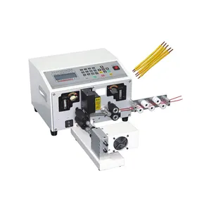 Fully Automatic Braided Wire Thermal Stripping Cutting Twisting Machine USB Data Cable Stripping Machine Manufacturing Equipment