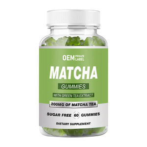 Gomitas quemagrasas de marca privada OEM, gomitas de té verde matcha con extracto de té verde, suplemento para quemar grasa abdominal - Product Image 1