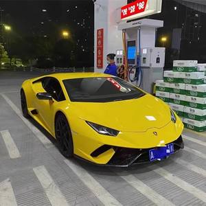 Pare-chocs avant et arrière en fibre de carbone forgée de haute qualité style P aileron arrière et base de couvercle arrière pour kit carrosserie <span class=keywords><strong>Lamborghini</strong></span> LP610 - Product Image 5