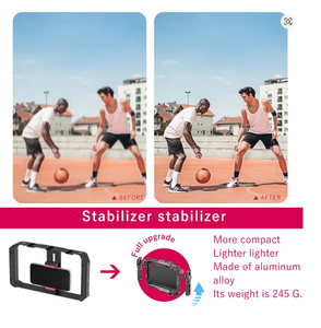 Cage pour smartphone <span class=keywords><strong>Ulanzi</strong></span> Lino, étui de tournage mobile pour iPhone 16 15 14 13 12 Samsung, poignée de maintien, <span class=keywords><strong>stabilisateur</strong></span> vidéo pour vlog - Product Image 3