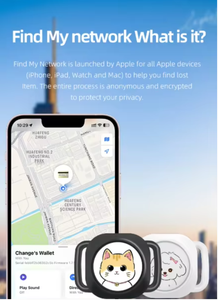 جهاز تتبع <span class=keywords><strong>GPS</strong></span> صغير للحيوانات الأليفة لعام 2026 - متوافق مع نظام iOS، مقاوم للماء، بلاستيكي، بعمر بطارية طويل، تصميم عصري - Product Image 3