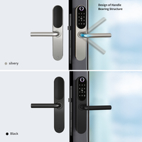 Cerradura Inteligente K710F IP65 sin Llave, con Huella Dactilar, Teclado, Electrónica, Impermeable, con Wi-Fi y Tuya para Casa y Airbnb