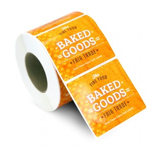 Hot bán tùy chỉnh logo in vuông dán nhãn - Product Image 1