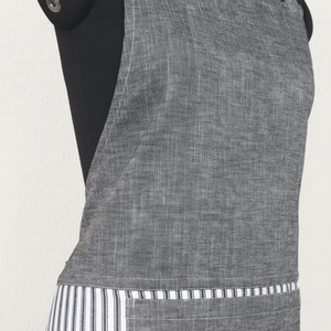 Delantal de Algodón 100% para el Hogar, 190 GSM, Tejido Liso, Fabricante y Exportador Indio, Tela YA YAF-A109, 70x85 CM - Product Image 1