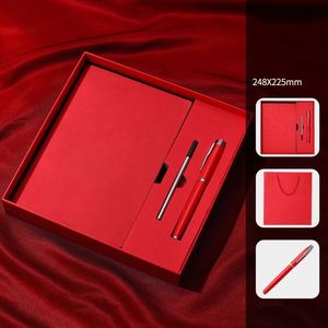 Cadeaux IStapromo, fabricant de haute qualité, ensemble cadeau carnet en cuir A5 et recharge de stylo, logo personnalisé, carnet et stylo d'affaires - Product Image 6