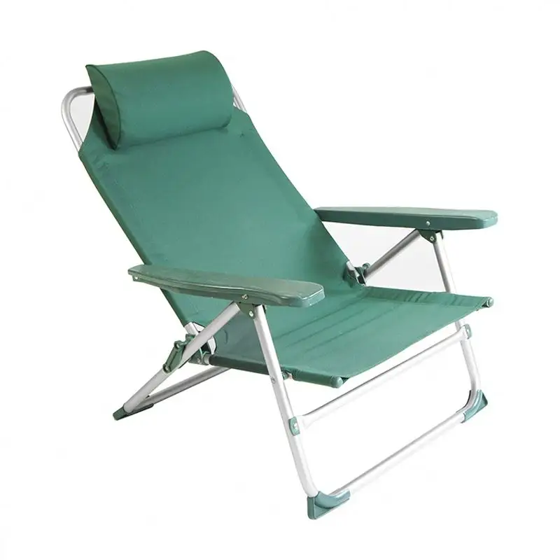 Onwaysports Draagbare Silla 'S Plegables Luxe Lagere Opvouwbare Fauteuil Lounge Strandstoel Met Kussen