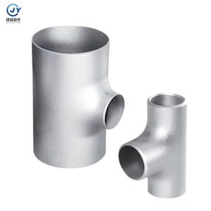 4 inch liền mạch hàn thép carbon đen áp suất cao sch40 sch80 sơn Phụ kiện ống giảm tốc/TEE đường kính bằng nhau - Product Image 1