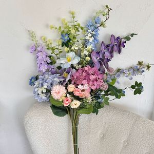 Wholesale Wedding <b>Artificial</b> Wild <b>Flowers</b> <b>Artificial</b> Garden Wildflower <b>Artificial</b> <b>Flowers</b> for Wedding Decoration - Product Image 3