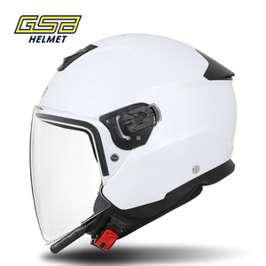 G-268A Gsb pour hommes et femmes toutes saisons ABS <span class=keywords><strong>casque</strong></span> de <span class=keywords><strong>travail</strong></span> trois quarts avec <span class=keywords><strong>Bluetooth</strong></span> casques de moto neufs - Product Image 6